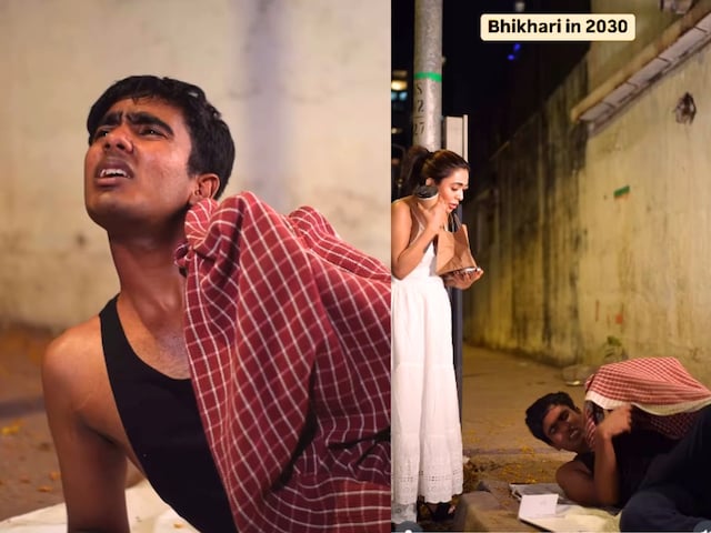 2030 के जेन ज़ी भिखारी दिखाया ऐसा एटीट्यूड और नखरे, परेशान हो गई लड़की! 2030 के जेन ज़ी भिखारी दिखाया ऐसा एटीट्यूड और नखरे, परेशान हो गई लड़की!