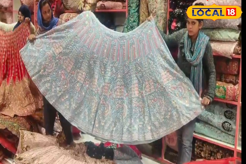 हैदराबादी लहंगा.