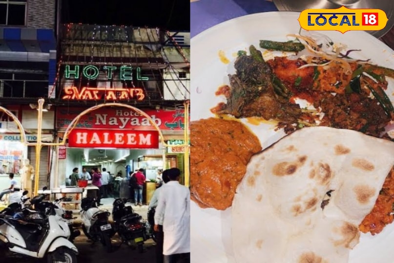2. This famous Hyderabadi restaurant located near Hotel Nayab Charminar opens at 4 am and serves food like Mutton Keema, Pa, Khagana and Khichdi. This is the perfect place for starting with a historical place. The price of food starts at Rs 100. 2. This famous Hyderabadi restaurant located near Hotel Nayab Charminar opens at 4 am and serves food like Mutton Keema, Pa, Khagana and Khichdi. This is the perfect place for starting with a historical place. The price of food starts at Rs 100.