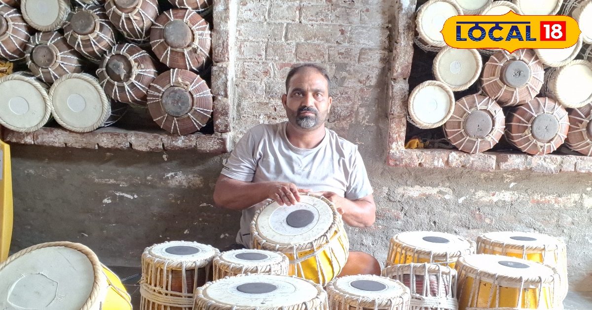 यूपी के इस शहर में बनते हैं ऐसे तबले, जिनकी थाप पर थिरकता है देश-विदेश!