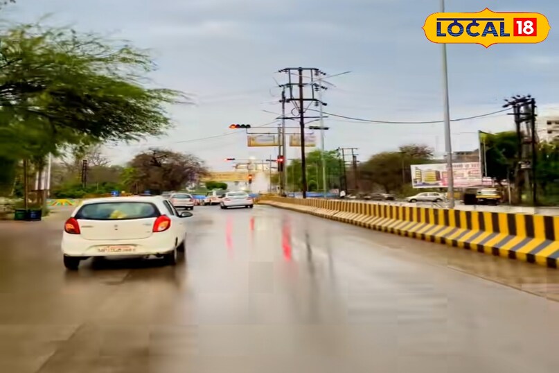 तापमान में गिरावट.