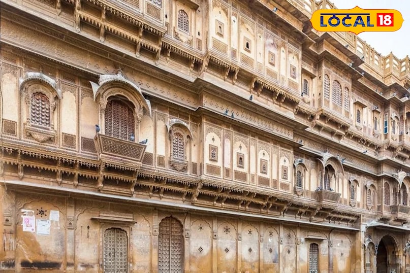 जैसलमेर का पटवा हवेली आकर्षण का केंद्र है जैसलमेर का पटवा हवेली आकर्षण का केंद्र है