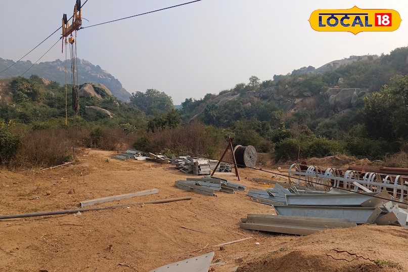 Barabar Pahad, Barabar Caves, Jehanabad Rope Way Under Construction, Baba Sidheshwar nath temple Barabar 