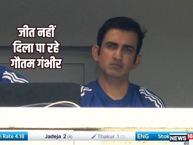 Team India's bad condition as Gautam Gambhir becomes coach, only 3, lost in 7 Team India's bad condition as Gautam Gambhir becomes coach, only 3, lost in 7