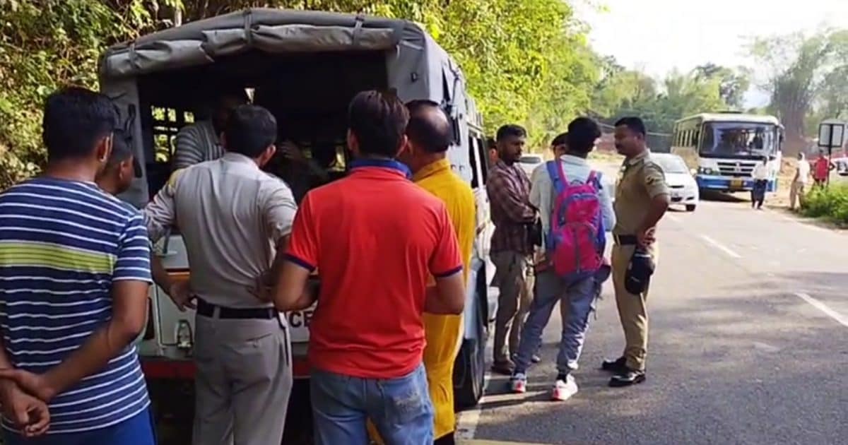 HRTC बस में हंगामाः ऊना से शुरू हुआ विवाद, कांगड़ा में बुलानी पडी पुलिस, 3 रिश्तेदारों की लड़ाई…सड़क पर आई