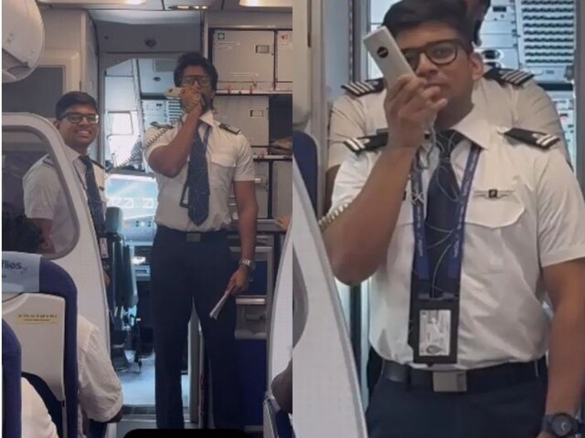 इंडिगो में कैप्टन बना बेटा, पहली फ्लाइट में मां-बाप का साथ, भावुक वीडियो वायरल