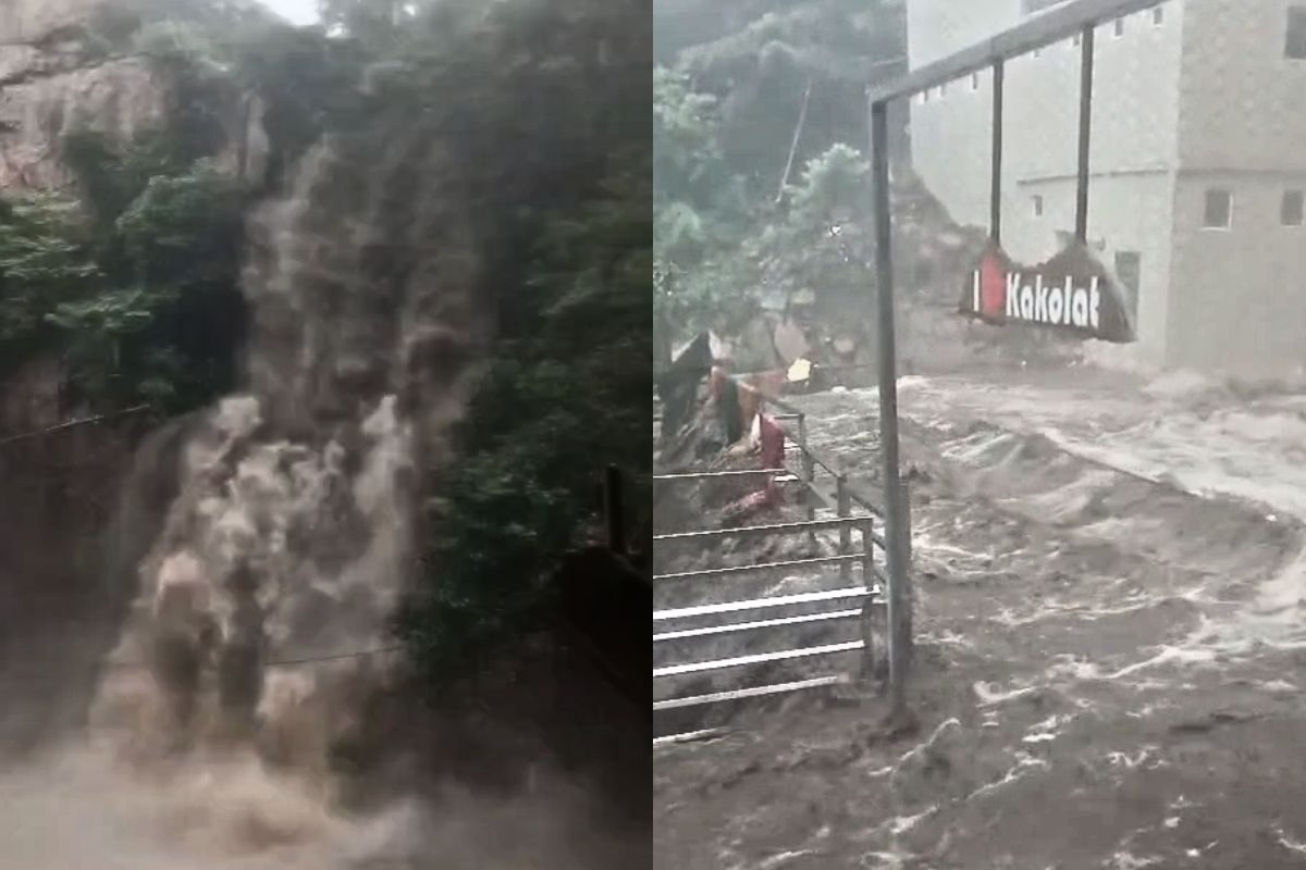 Bihar Weather: झरने का विकराल रूप देखकर कांप जाएंगे, टूरिस्ट भूल कर भी न जाएं