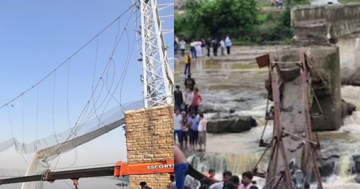 Bridge Collapses in Talegaon Mirrors Morbi Tragedy; Negligence Blamed
