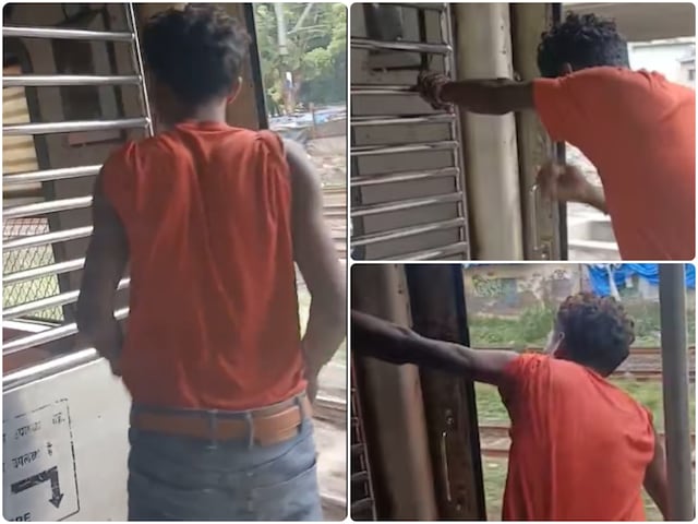 मुंबई लोकल ट्रेन के महिला कोच में गंदी हरकत, पैंट की जिप खोल दिखाने लगा शख्स मुंबई लोकल ट्रेन के महिला कोच में गंदी हरकत, पैंट की जिप खोल दिखाने लगा शख्स