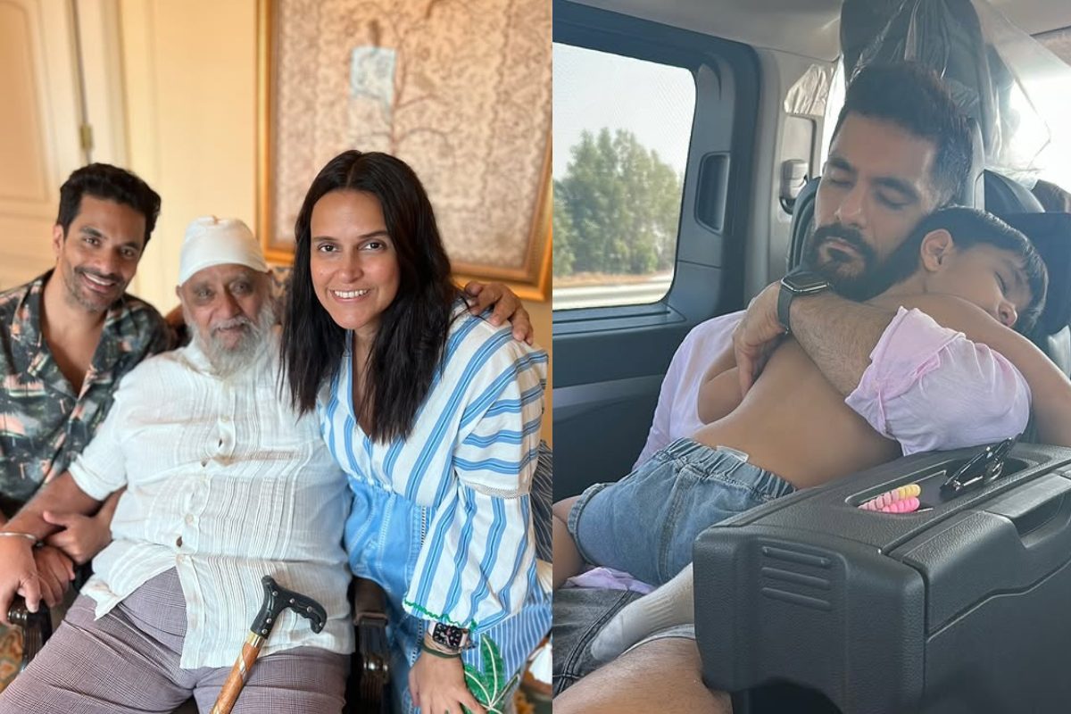 नेहा ने Father's Day पर पिता, पति और ससुर के नाम लिखा इमोशनल नोट, शेयर की PICS