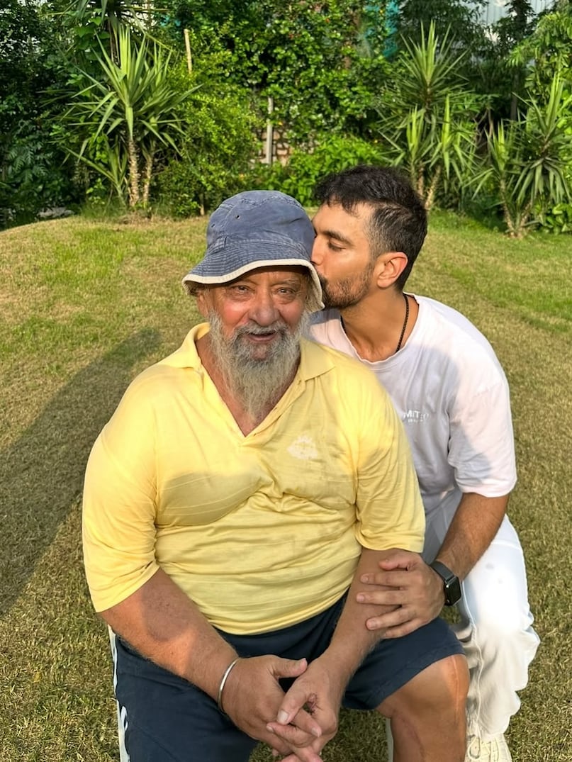 Neha dhupia fathers day Neha dhupia fathers day