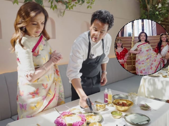 Nita Ambani reached New York to see the world to see Indian dishes .. Nita Ambani reached New York to see the world to see Indian dishes ..