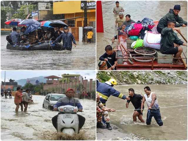 बारिश से बेहाल असम-मणिपुर-सिक्किम-अरुणाचल, अमित शाह ने CMs से की बात बारिश से बेहाल असम-मणिपुर-सिक्किम-अरुणाचल, अमित शाह ने CMs से की बात