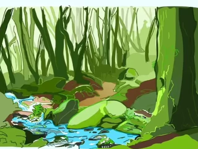 हरे-भरे जंगल में आंखों के सामने छुपा है एक जानवर, 10 सेकंड में खोजने की चुनौती हरे-भरे जंगल में आंखों के सामने छुपा है एक जानवर, 10 सेकंड में खोजने की चुनौती