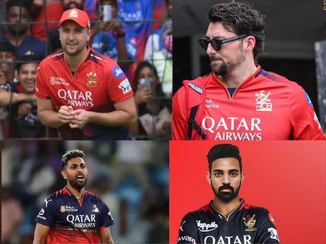 IPL जीतने के बाद RCB ने तैयार की छंटनी की लिस्ट, बाहर हो सकते है 4 खिलाड़ी IPL जीतने के बाद RCB ने तैयार की छंटनी की लिस्ट, बाहर हो सकते है 4 खिलाड़ी