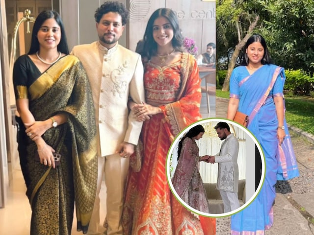 Kuldeep Yadav looked like Rinku Singh's fiancée, beautiful faces in the side Kuldeep Yadav looked like Rinku Singh's fiancée, beautiful faces in the side
