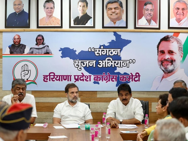 जीता चुनाव हारे... मीटिंग में हरियाणा कांग्रेस के नेताओं पर बमके राहुल गांधी