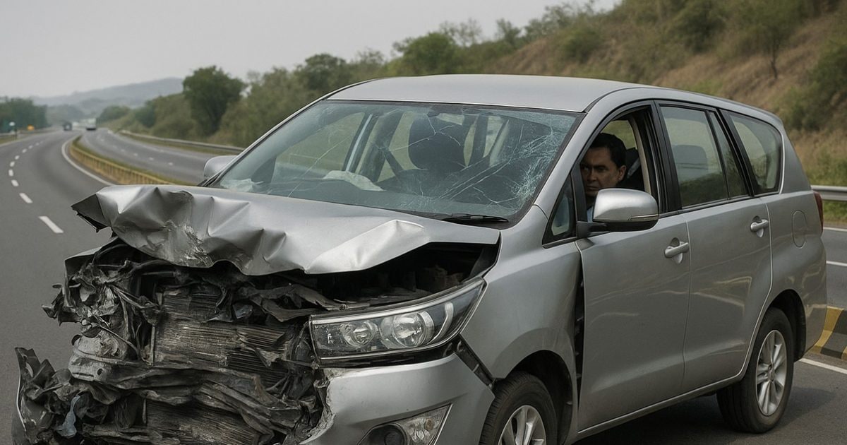 Bilaspur Car Accident : गुटखा थूकने के लिए खोला गेट, हादसे में कारोबारी की मौत 6 100 Km/H की रफ्तार से दौड़ रही थी कार, ड्राइवर ने गुटखा थूकने के लिए खोला गेटा, फिर जो हुआ..कांप गए देखने वाले - News18 हिंदी