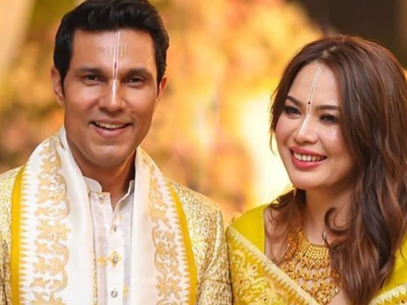 Randeep Hooda, Lin Laishram, Randeep Hooda Wife, Randeep Hooda Wedding Story, Traditional Meitei Wedding, Jaat Actor Randeep Hooda, Manipur Wedding, Randeep Hooda, Randeep Hooda's wedding