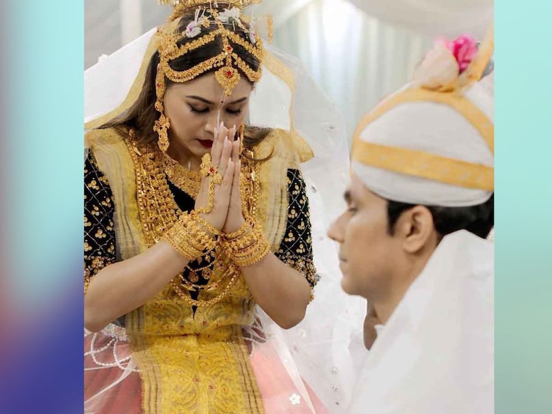 Randeep Hooda, Lin Laishram, Randeep Hooda Wife, Randeep Hooda Wedding Story, Traditional Meitei Wedding, Jaat Actor Randeep Hooda, Manipur Wedding, Randeep Hooda, Randeep Hooda's wedding
