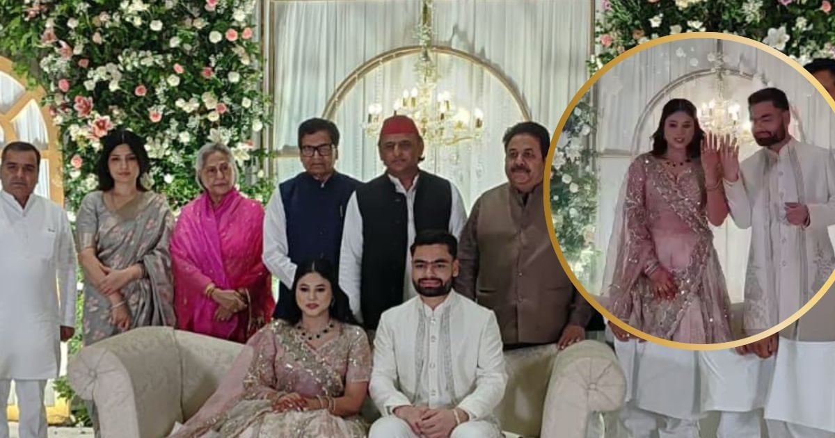 रिंकू सिंह और प्रिया सरोज की सगाई में पहुंचा सपा का पूरा कुनबा, देखिए कौन-कौन शामिल