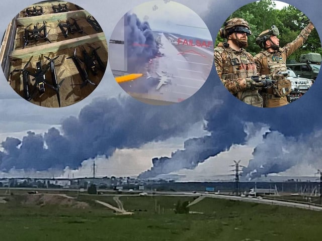 यूक्रेन की खुफिया एजेंसी ने रूस को दी गहरी चोट, FPV ड्रोन ने मचाया गदर यूक्रेन की खुफिया एजेंसी ने रूस को दी गहरी चोट, FPV ड्रोन ने मचाया गदर