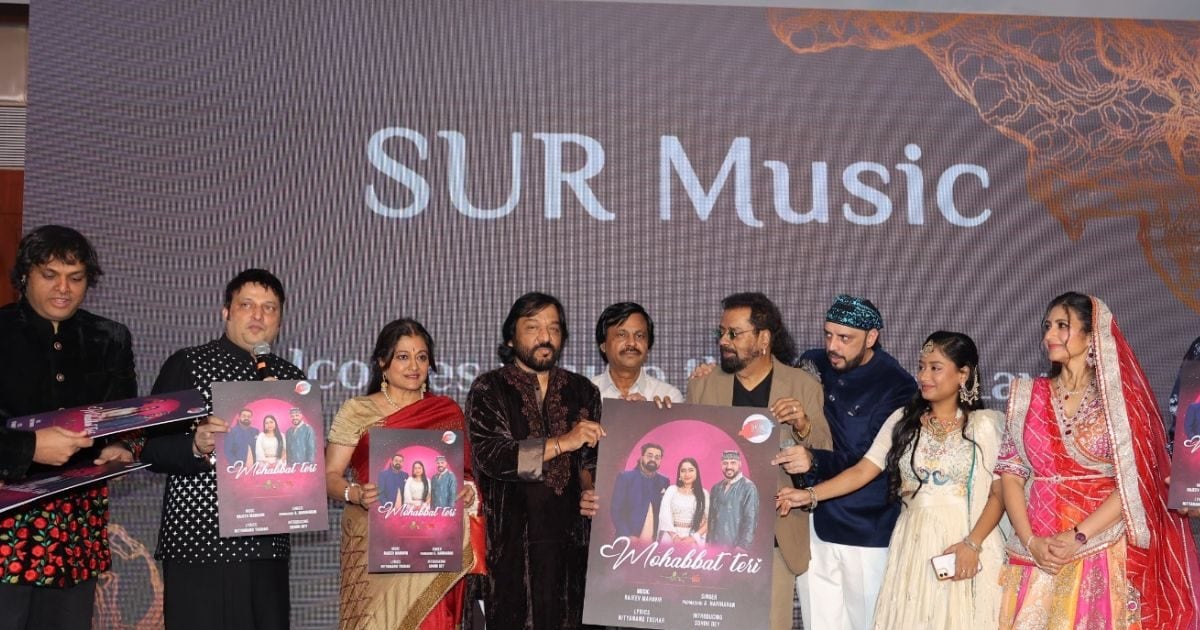 ‘Sur Music’ launched in India, Mahfil adorned with stars, Hariharan sang first song