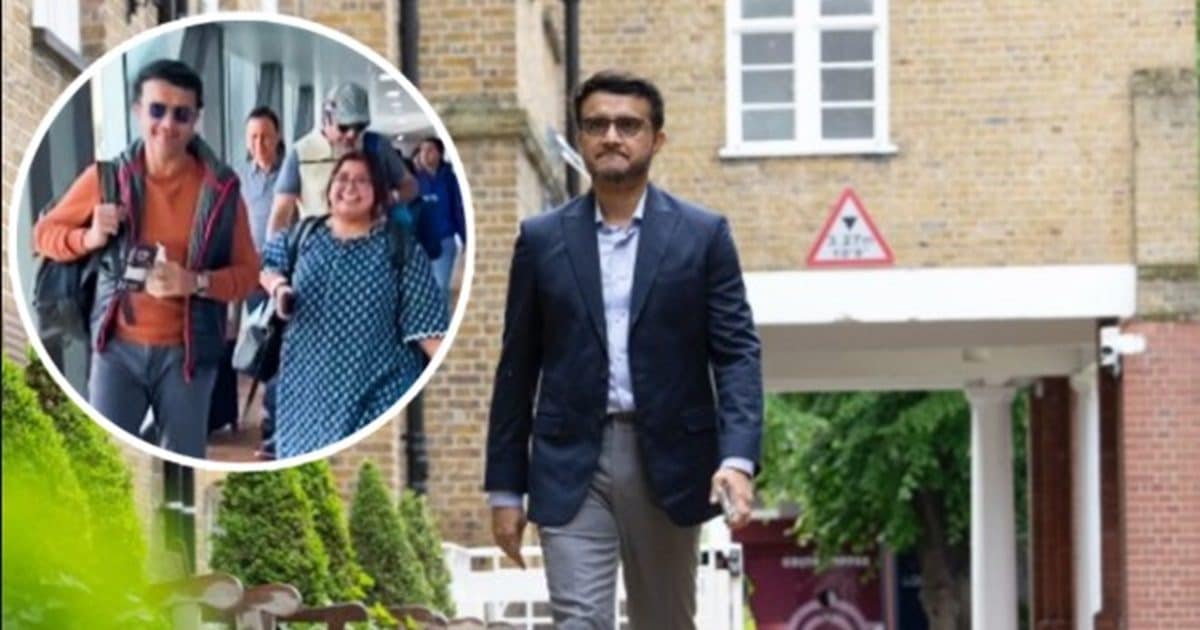 Sourav Ganguly Airport Video advice couple to go England for Honeymoon: सौरव गांगुली का वीडियो वायरल, नवविवाहित जोड़े को इंग्लैंड हनीमून की सलाह