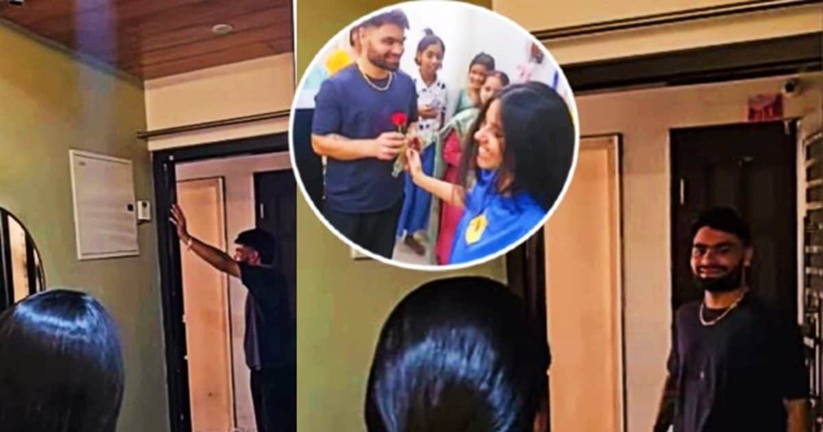 Rinku Singh 1st time visit sasural: सांसद प्रिया सरोज से सगाई के बाद रिंकू सिंह पहली बार ससुराल पहुंचे, सास ने बरसाए फूल