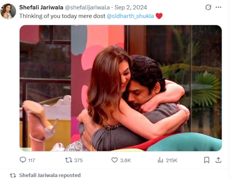 Shefali x post Shefali x post