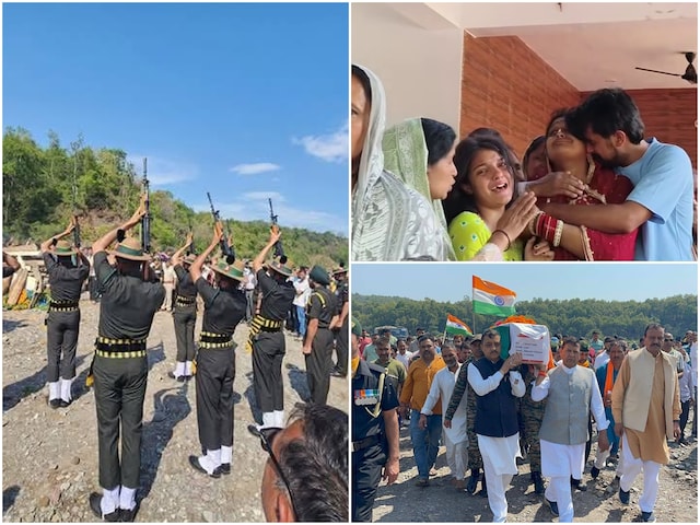 3 माह में मिट गया मांग का सिंदूर...अनंत की यात्रा पर निकले शहीद मनीष ठाकुर 3 माह में मिट गया मांग का सिंदूर...अनंत की यात्रा पर निकले शहीद मनीष ठाकुर