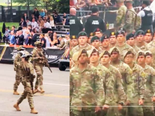 The world's most powerful army does not get a parade? Flew Trump's soldiers joke The world's most powerful army does not get a parade? Flew Trump's soldiers joke