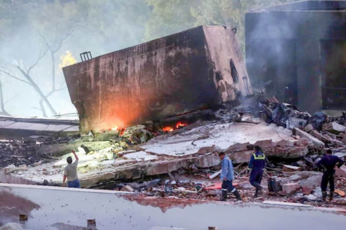 मानो आग का समंदर फूटा प्लेन क्रैश साइट पर 1000 डिग्री पहुंच गया था तापमान