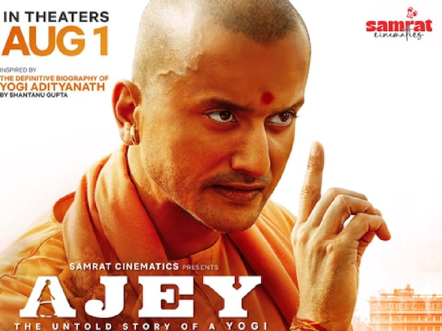 CM Yogi's biopic 'invincible' released poster released CM Yogi's biopic 'invincible' released poster released