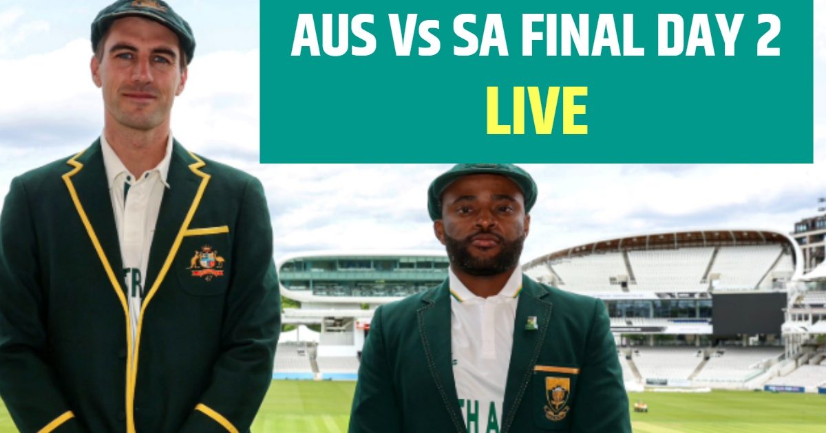 AUS vs SA WTC FINAL DAY 2 LIVE: दूसरे दिन का खेल शुरू, बावुमा- बेडिंघम की जोड़ी क्रीज पर