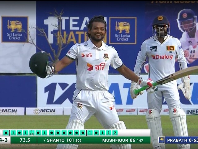 Shanto's first century of WTC 2025-27, made several records with Mushfiqur