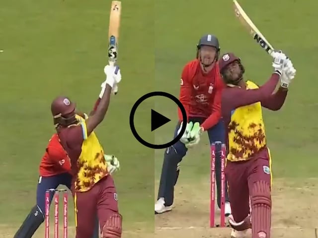6,6,6,6,6 ... Holder-Shefford's tornado, Adil Rashid looted 31 runs in one over 6,6,6,6,6 ... Holder-Shefford's tornado, Adil Rashid looted 31 runs in one over