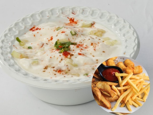 Do not forget to eat even with curd rice, otherwise it will start getting up in the stomach