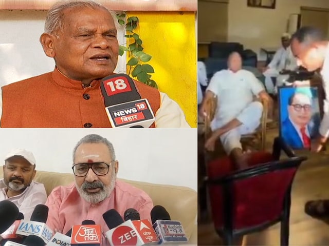 बाबा साहब को पैर दिखाकर लालू यादव ने दलितों का अपमान किया,मांझी बनाएंगे मुद्दा