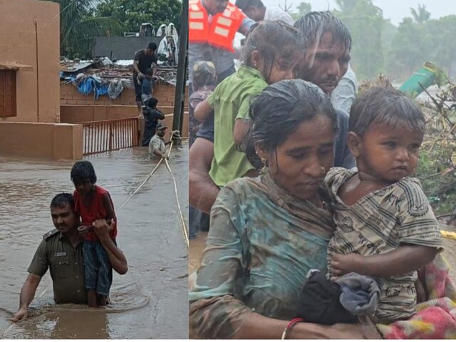 गुजरात में आसमान से बरस रही आफत, बारिश और बाढ़ में 18 की मौत, IMD का रेड अलर्ट