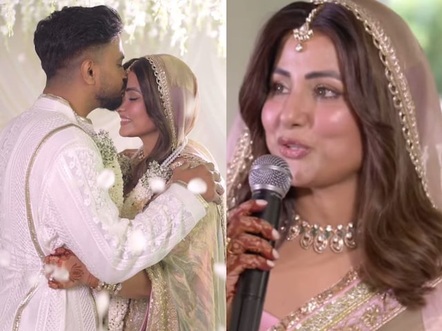 'This is not the truth, not the truth ...' Hina Khan became emotional after marrying Rocky Jaiswal