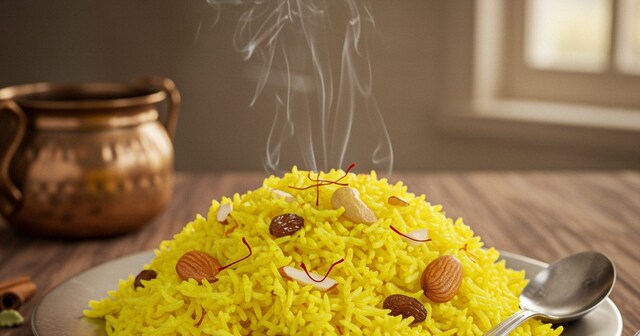 Meetha Rice Punjabi Meetha Chawal Recipe। पंजाबी मीठे चावल की रेसिपी: त्योहारों पर ...
