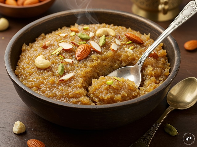 In this way, people will make a pudding of semolina, people will eat a plate and eat it. In this way, people will make a pudding of semolina, people will eat a plate and eat it.