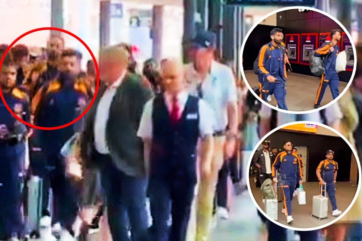 लोकल ट्रेन में भीड़ से जूझते हुए पहला टेस्ट खेलने पहुंची टीम इंडिया