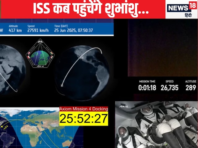 धरती से स्पेस स्टेशन की दूरी कितनी, किस रफ्तार से शुभांशु को ले गया कैप्‍सूल