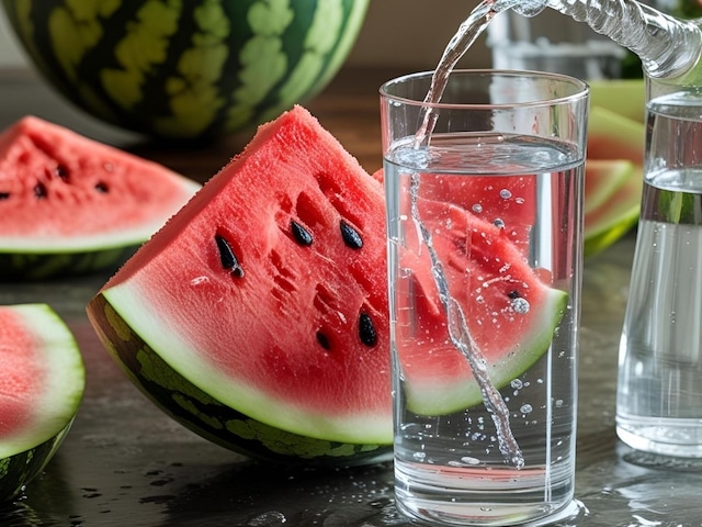 Should we drink water with watermelon or not? Know the right way to eat this fruit Should we drink water with watermelon or not? Know the right way to eat this fruit