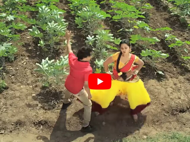 Nirhua was seen romancing in the field with Kajal, more than 48 million views met