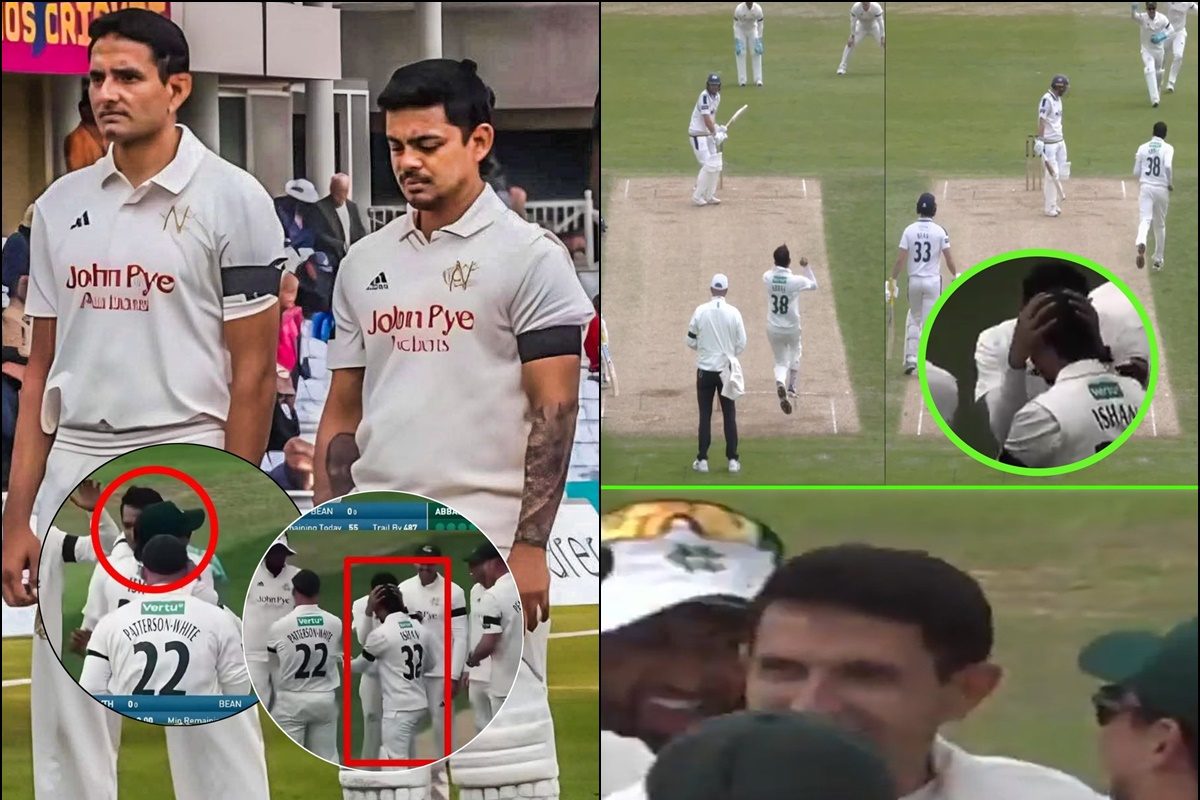 ईशान ने पाक प्लेयर को सीने से लगाया, विकेट गिरते ही मैदान पर निभाया 'भाईचारा'