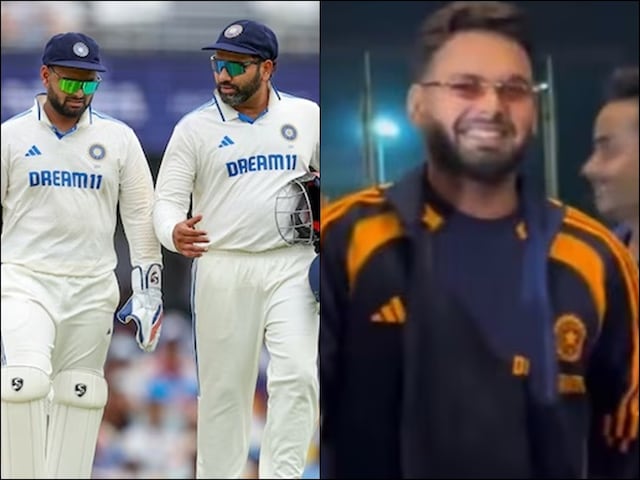 Walking in the garden, asked Pant where is Rohit Sharma? Hearing the answer all the lots Walking in the garden, asked Pant where is Rohit Sharma? Hearing the answer all the lots