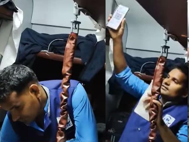 राजधानी एक्सप्रेस में बारकोड दिखाते घूम रहा था युवक, फिर जो हुआ रह जाएंगे दंग राजधानी एक्सप्रेस में बारकोड दिखाते घूम रहा था युवक, फिर जो हुआ रह जाएंगे दंग